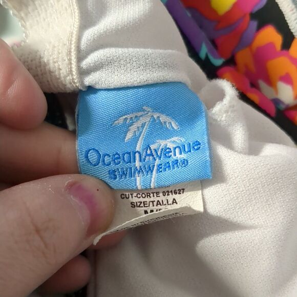 Ocean Avenue Tankini Swim Top Womens Size Medium *fits small* - Picture 7 of 9